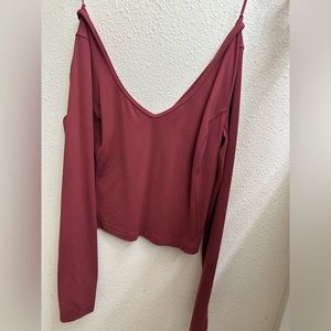 Lululemon cropped long sleeve
